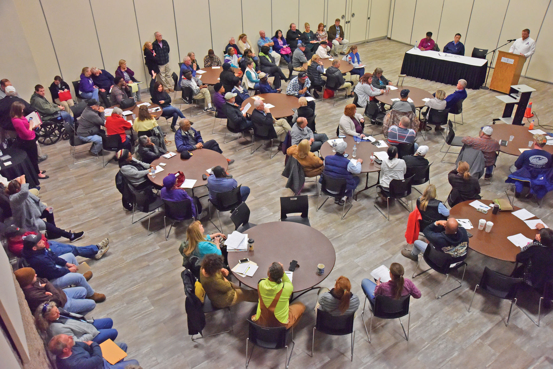 More than 100 attend